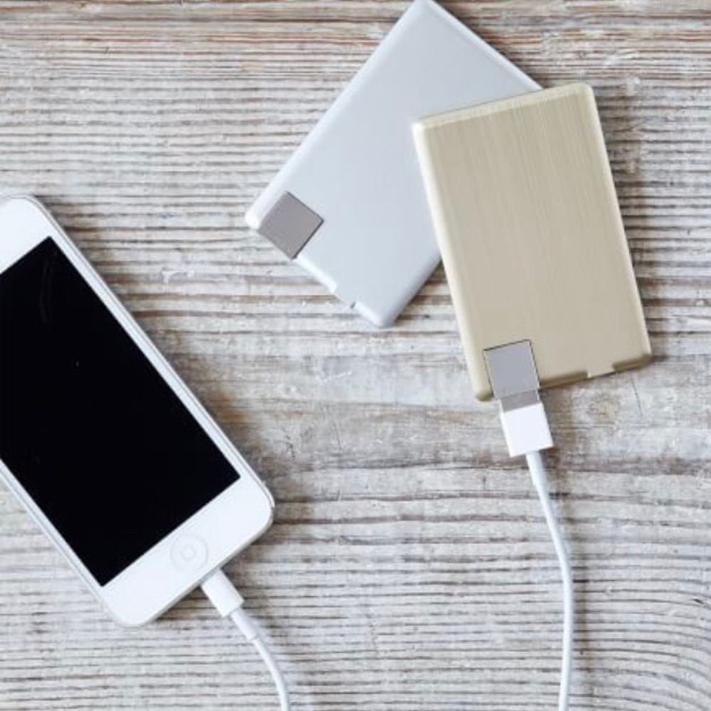 Triple C Power Card Ultra Thin Battery in Gold